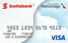 Scotiabank Visa credit card